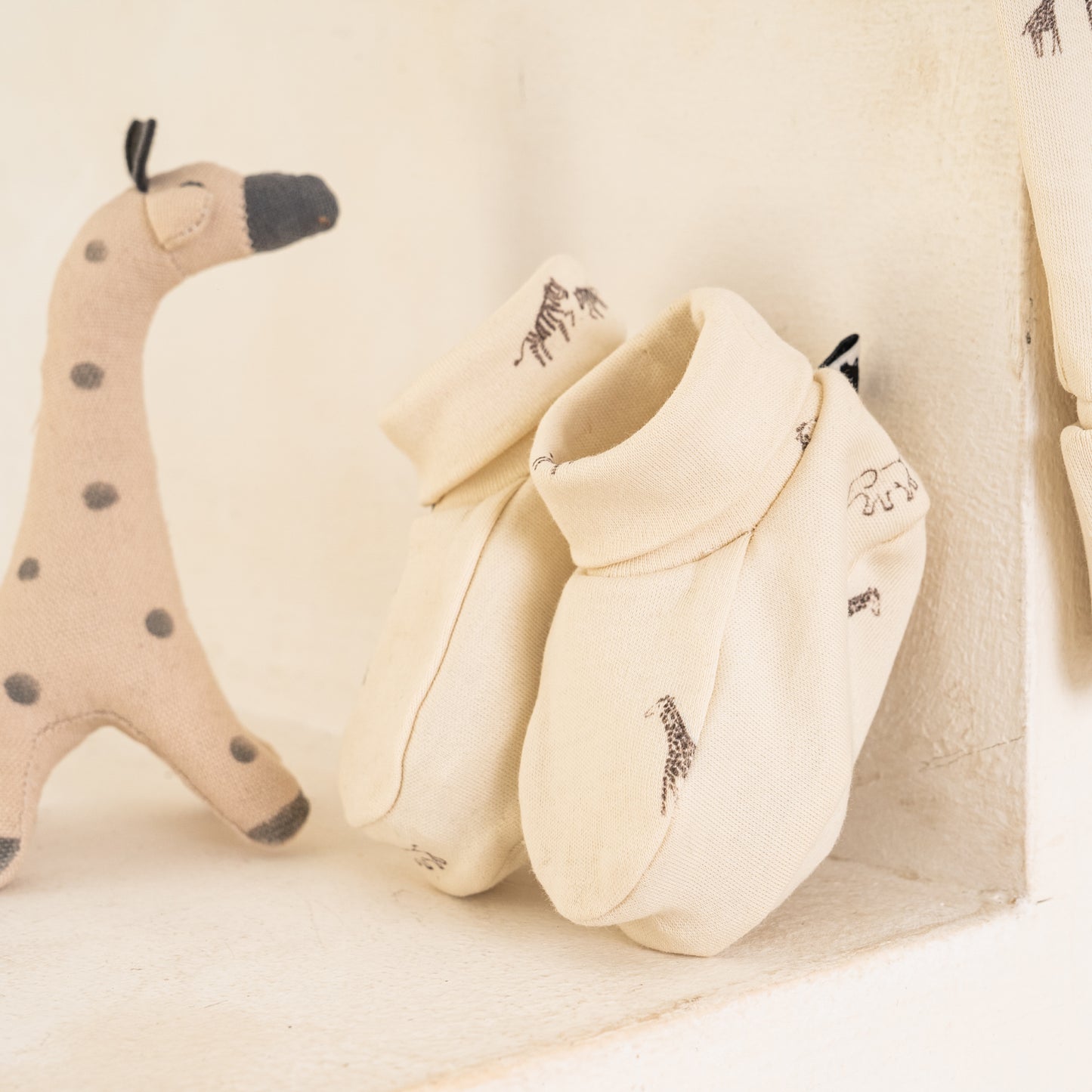 Fable Safari Bundle - Sleepsuit, Ear Hat & Booties