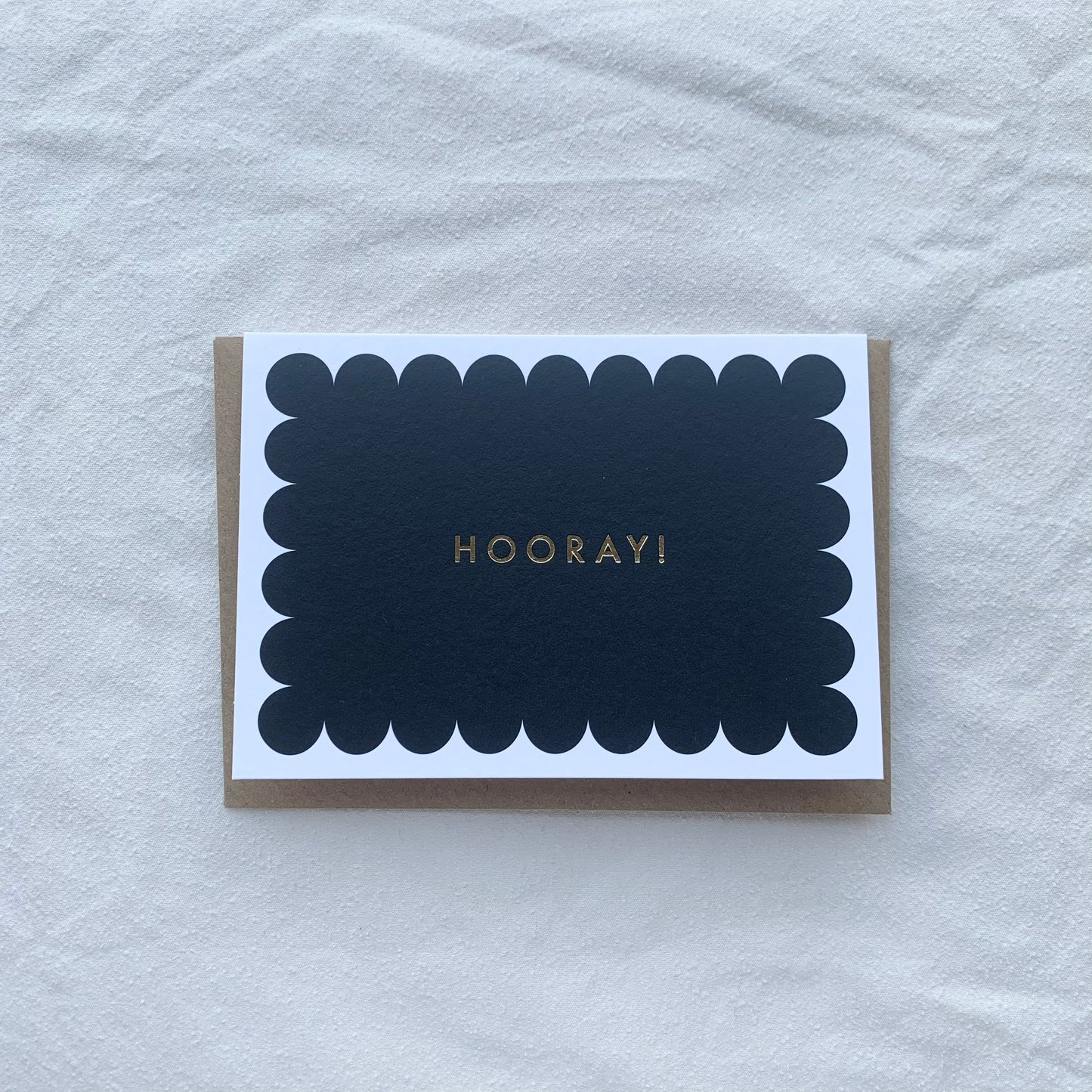 'Hooray' Greetings Card