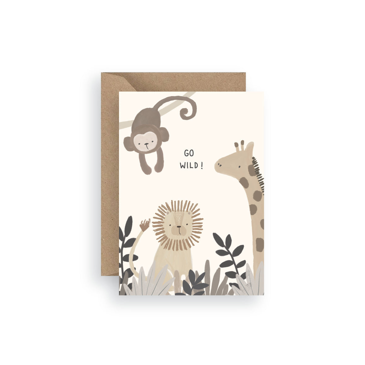 Go Wild Greetings Card