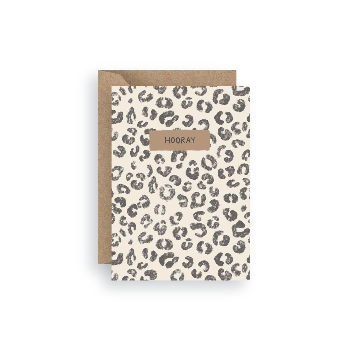 Leo Hooray Greetings Card