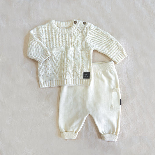 Fable Cable Jumper & Pocket Jogger Set