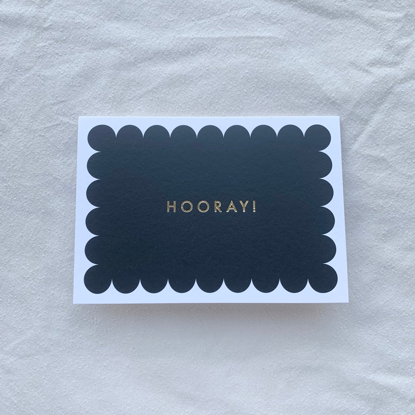 'Hooray' Greetings Card