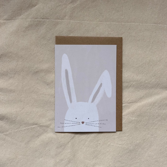 Greetings Card - Bunny