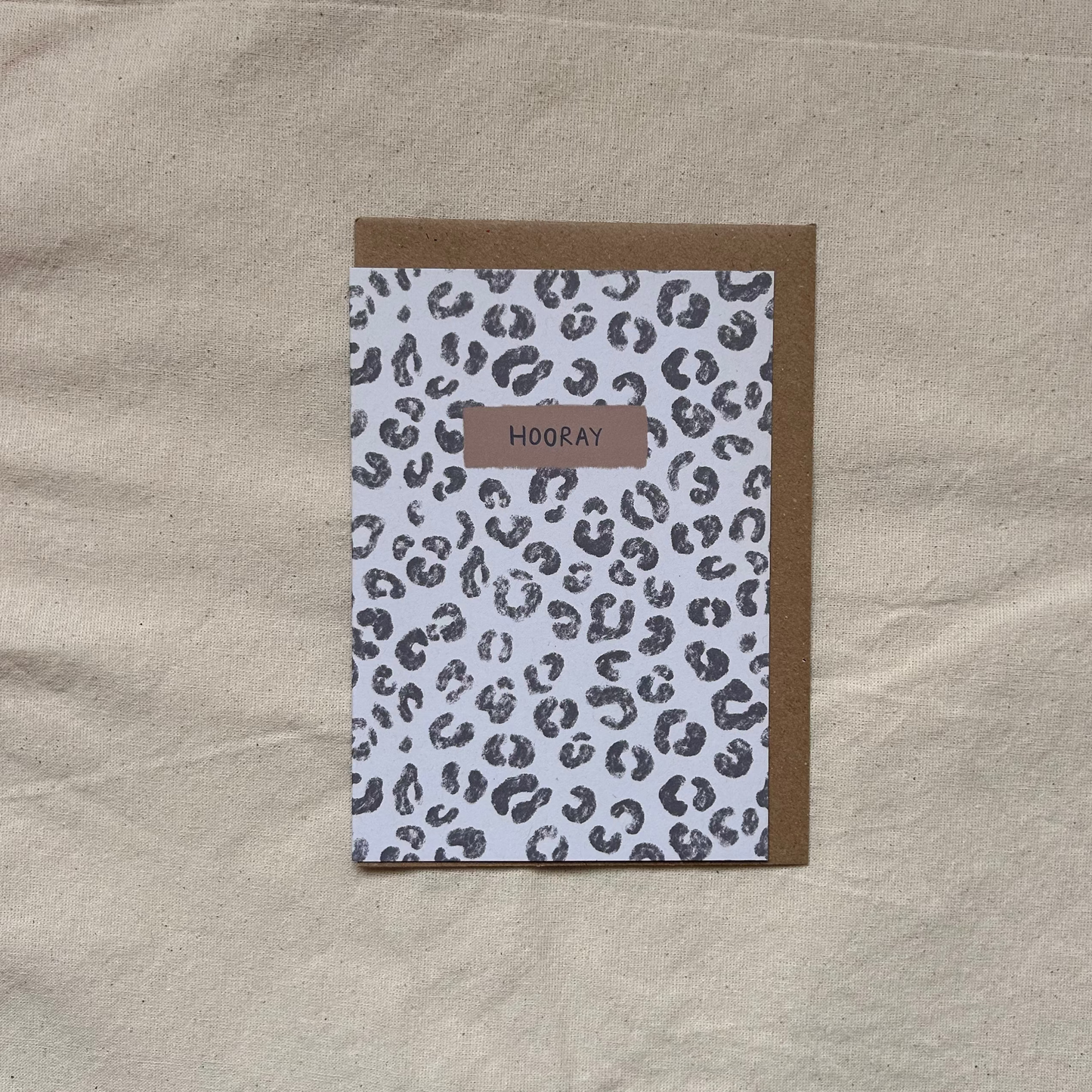 Greetings Card - Leo Hooray