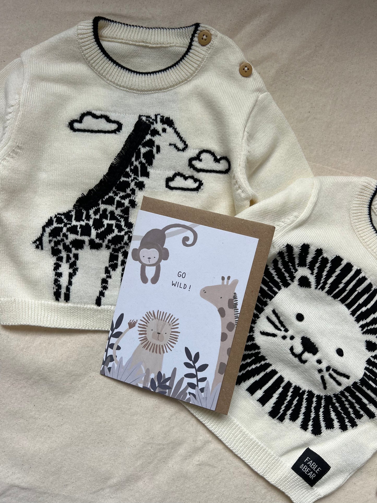 Greetings Card - Go Wild